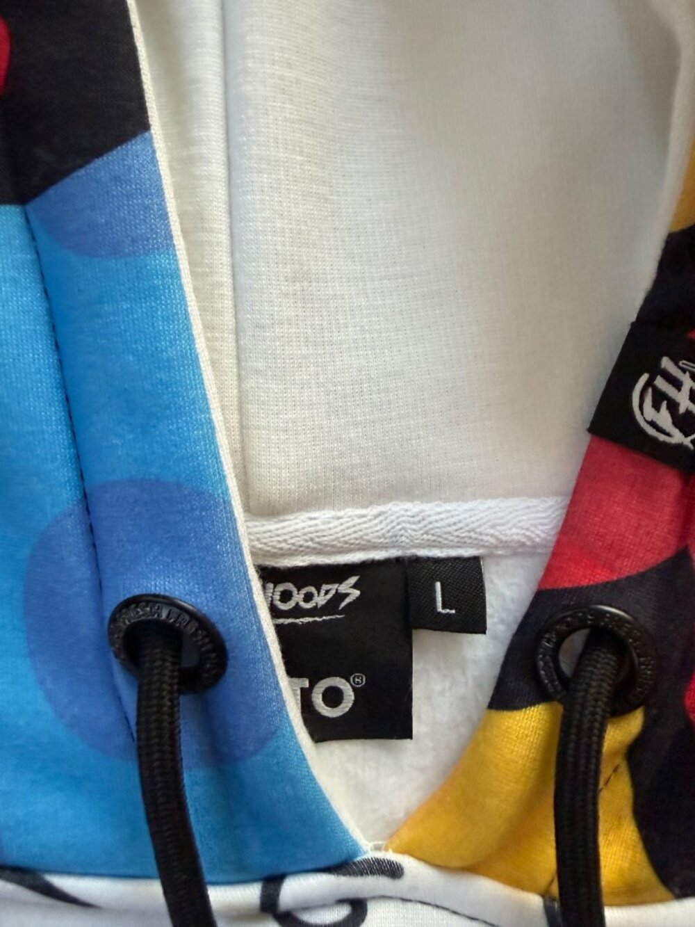 Fresh Hoods x Romero Britto New Day Pop Art Graphic Fleece Hoodie Multicolor - Picture 7 of 13